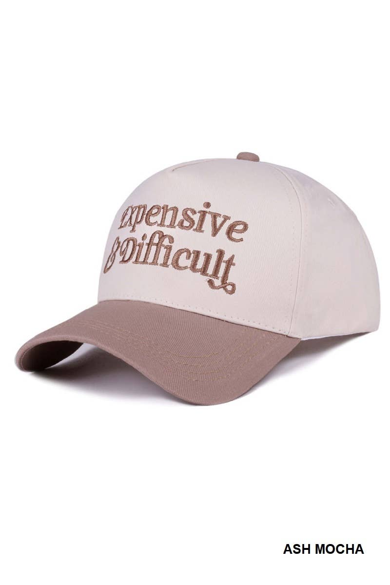 `Two Tone Canvas Cotton Cap: PAISLEY BLACK-198540 / OS