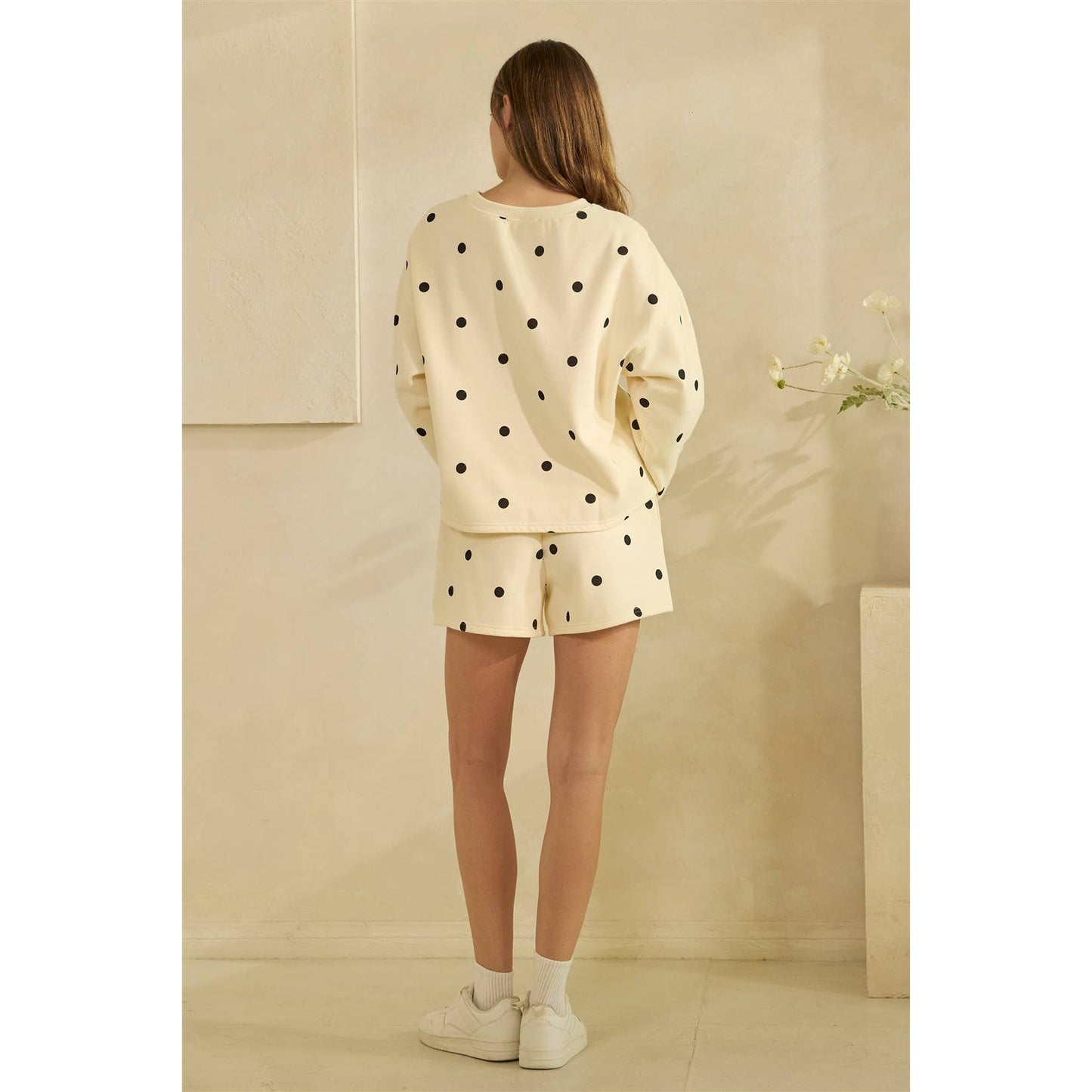 Printed Lounge Shorts: H. Grey/Red Heart / M