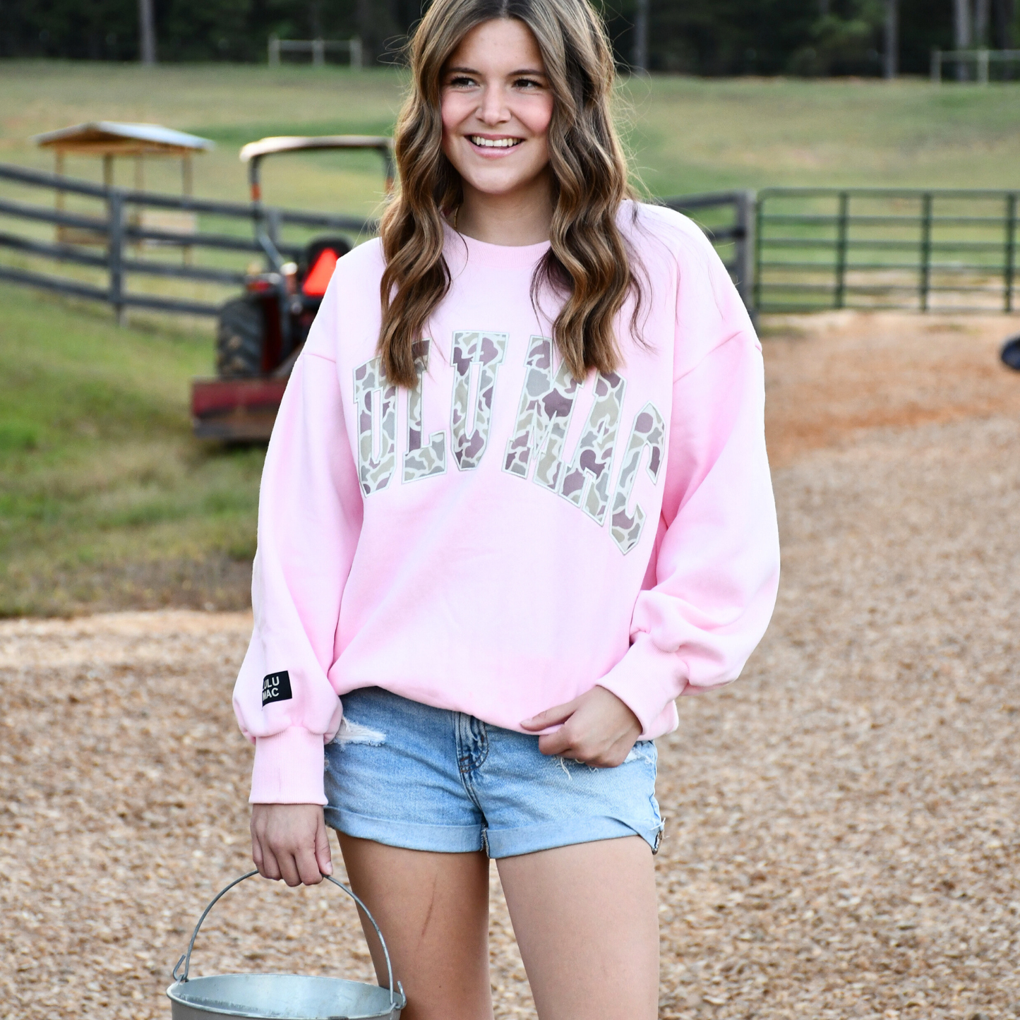 CAMO-9571-LIGHT PINK: LIGHT PINK / Large