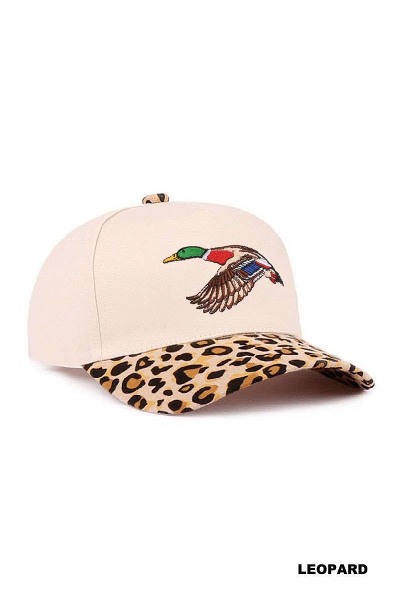 Mallard Two Tone Cotton Hat - Zenana: CAMO-197351 / OS