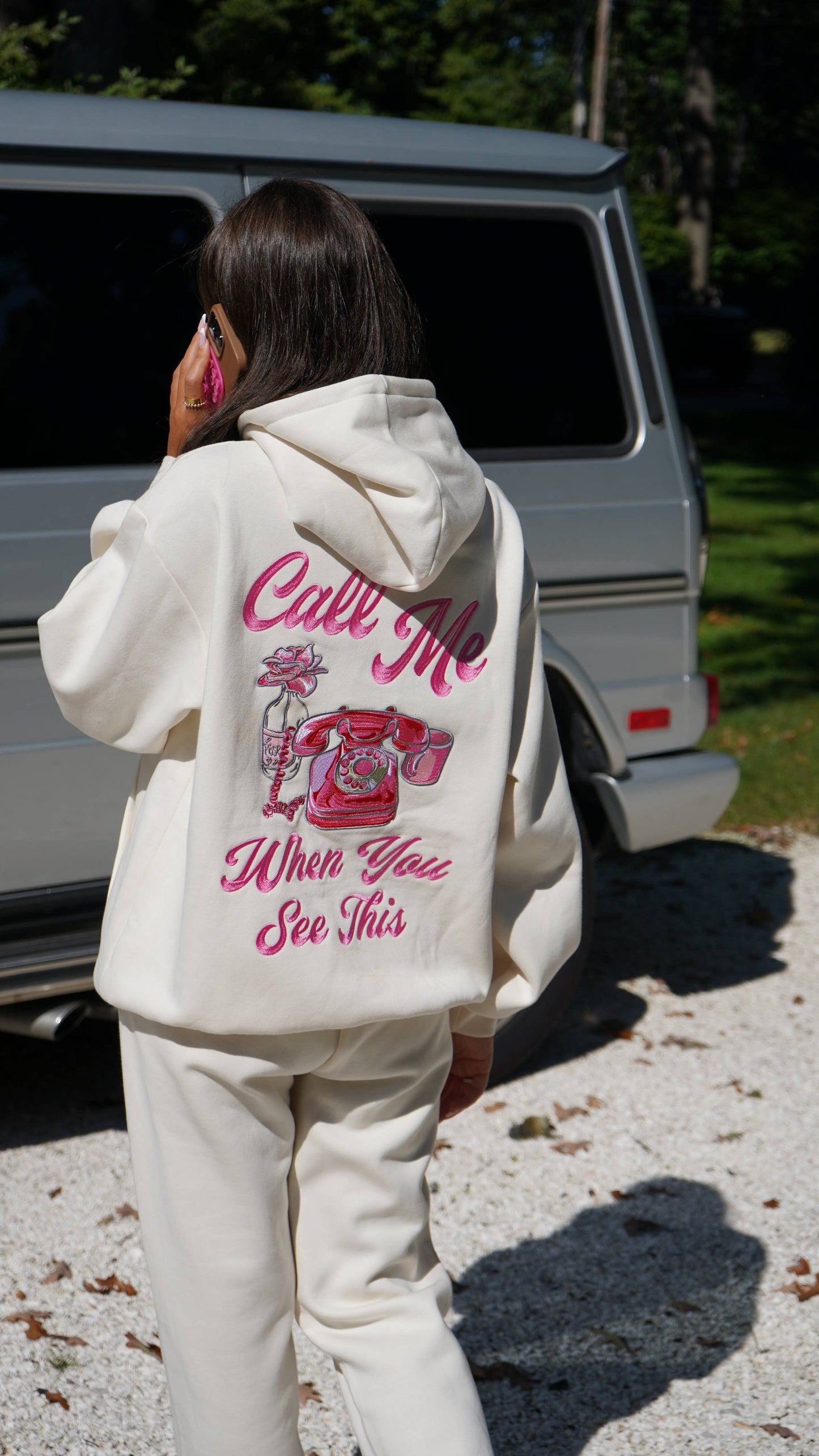 Call Me When You See This Hoodie: L
