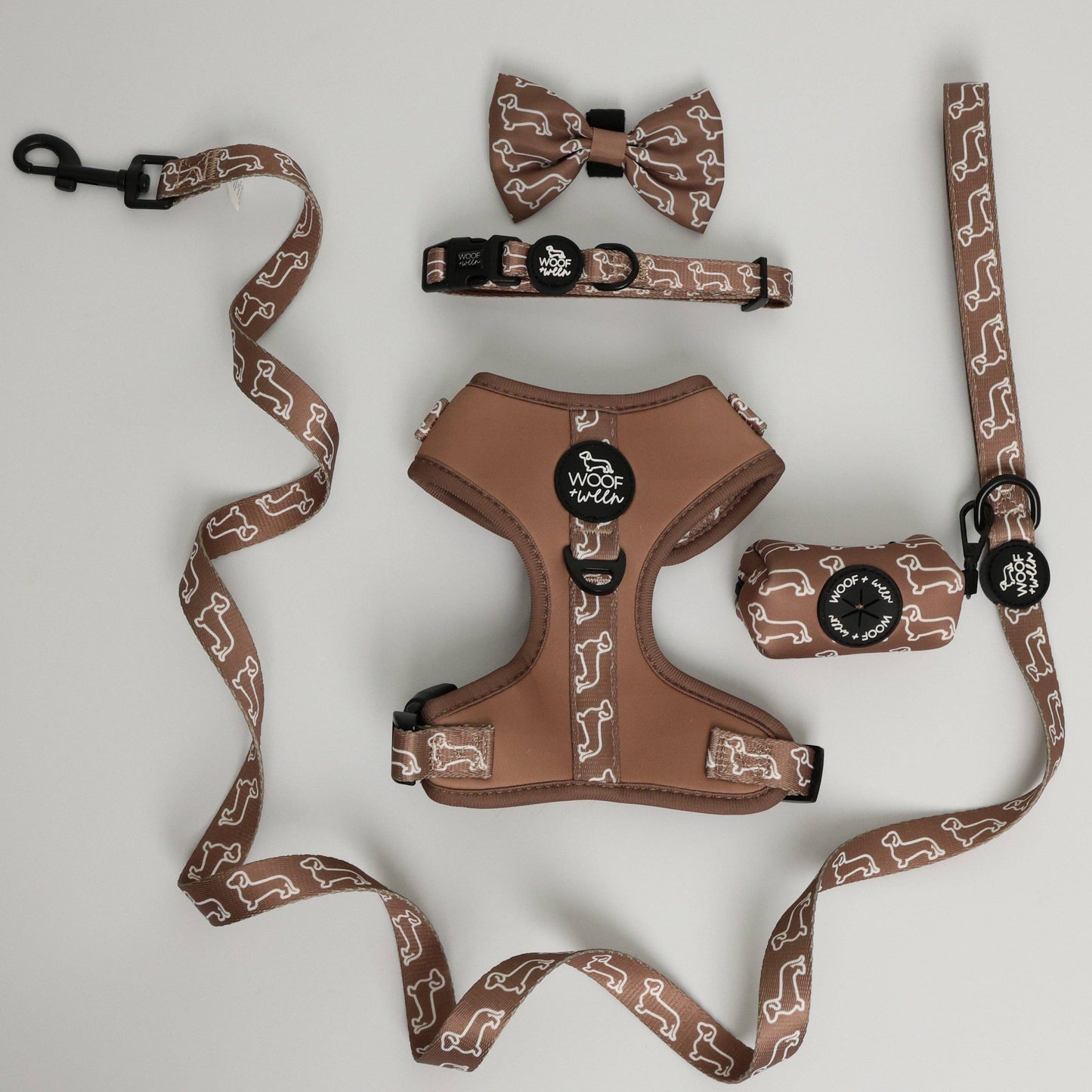 Dachshund Collar - Camel Doxies