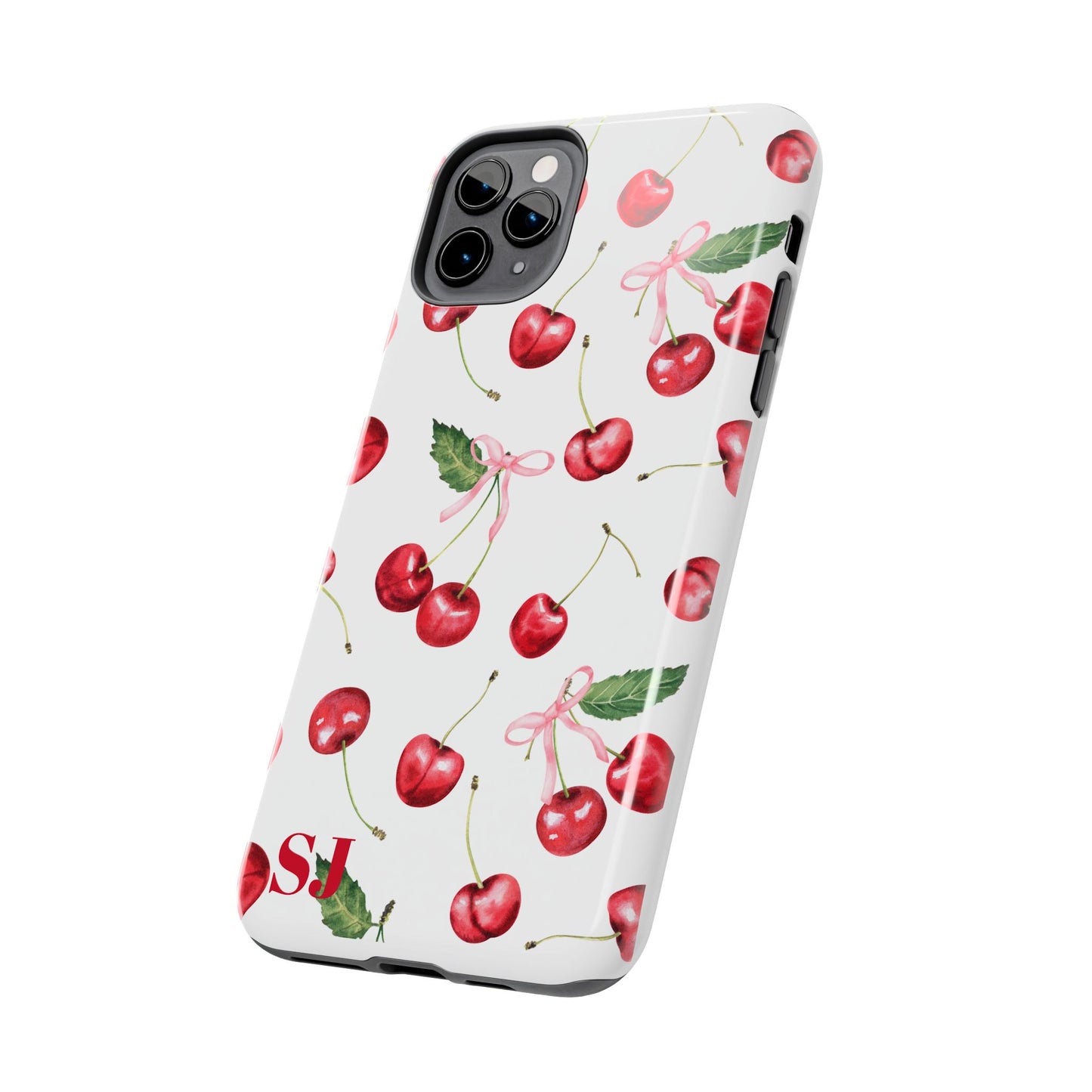 WHITE CHERRY BOWS