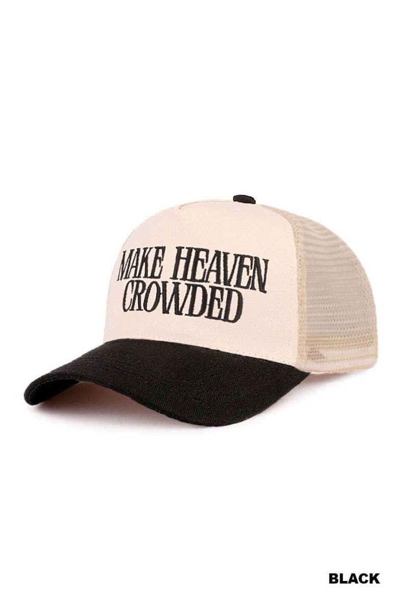 0420 Make Heave Crowded Two Tone Mesh Snapback Hat SI-29741: ASH MOCHA-197485 / OS