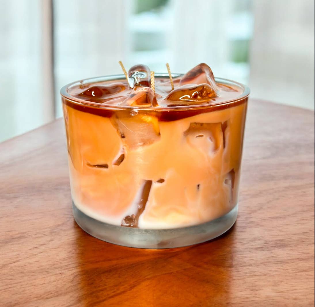 Iced Cold Brew Coconut Soy Candle: 9 oz