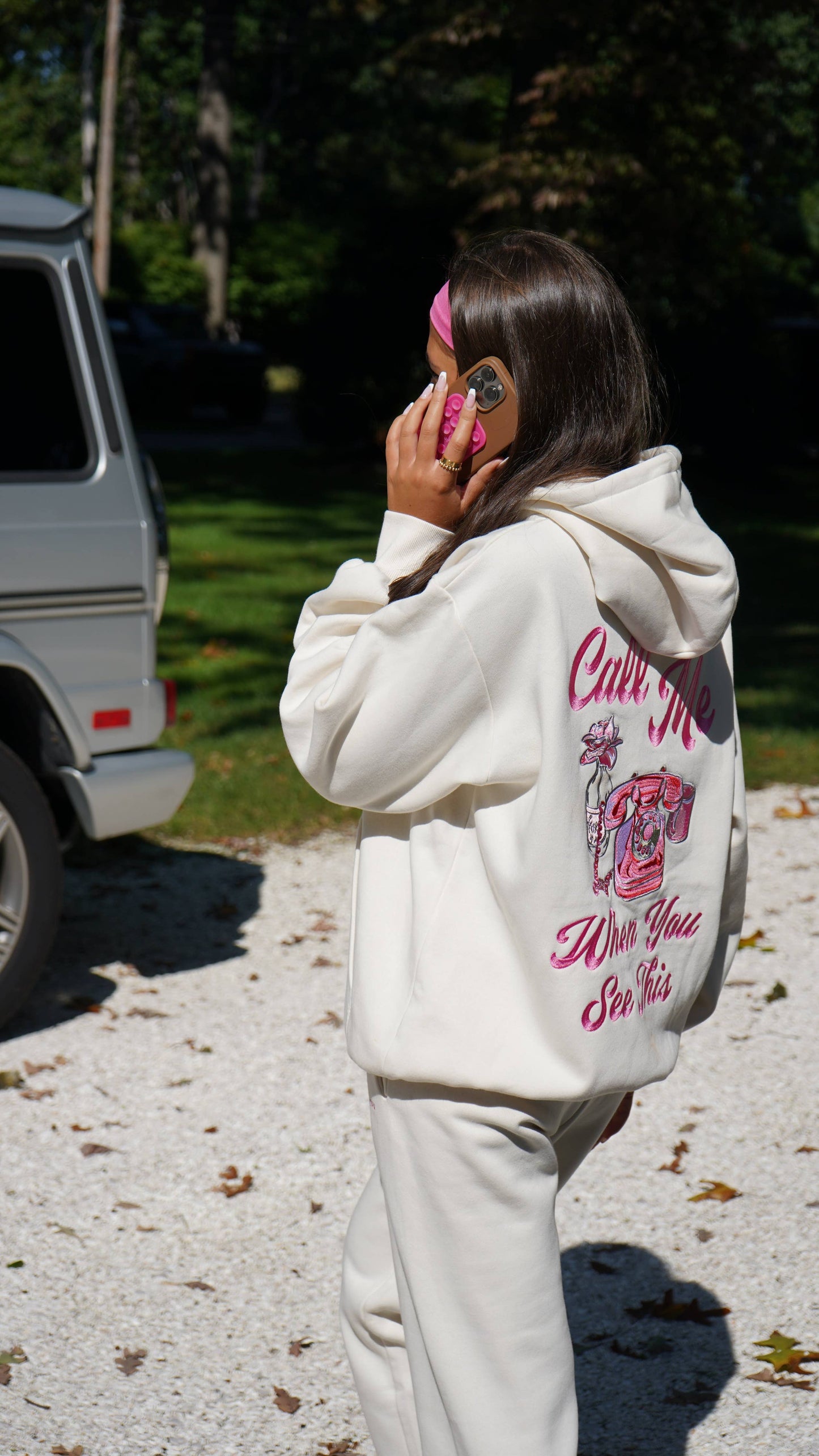 Call Me When You See This Hoodie: L