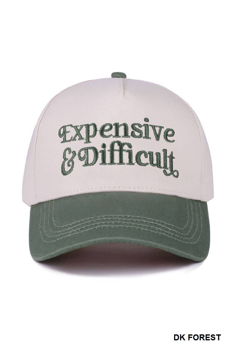`Two Tone Canvas Cotton Cap: PAISLEY BLACK-198540 / OS