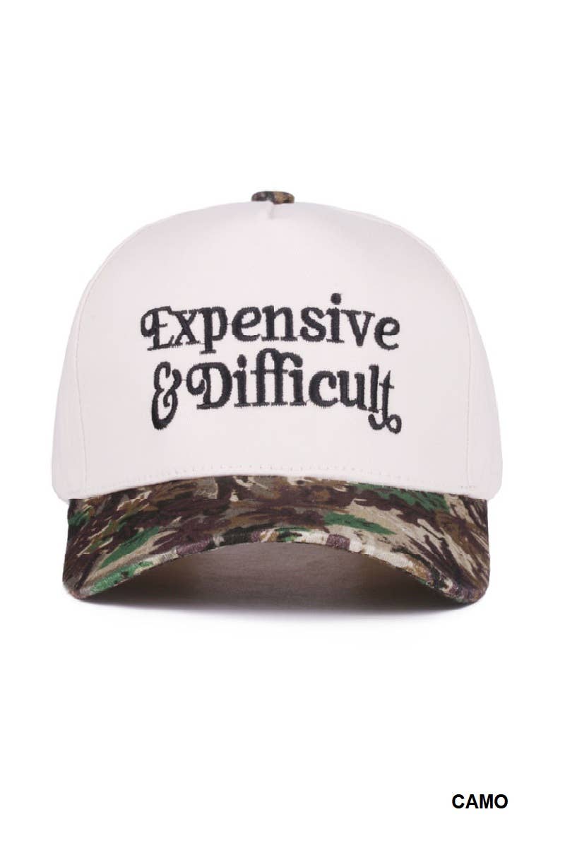 `Two Tone Canvas Cotton Cap: PAISLEY BLACK-198540 / OS