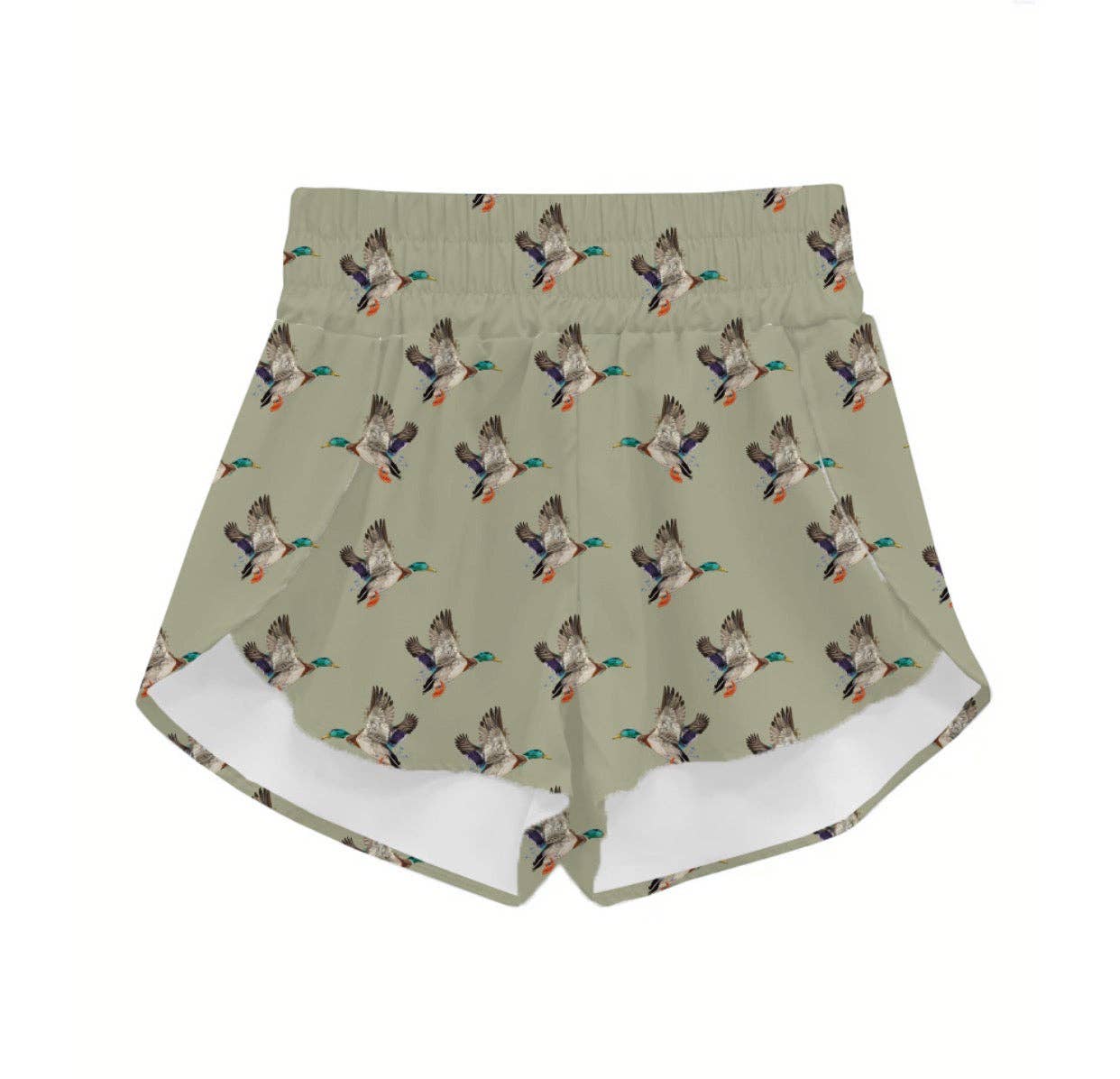 Green Duck Shorts: 2XL