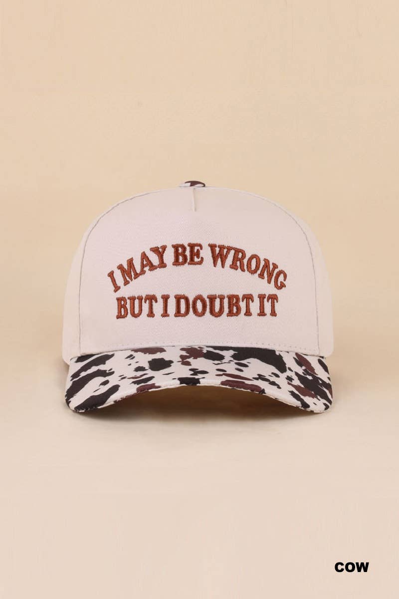 Two Tone Snapback Hat: ASH MOCHA-200434 / OS
