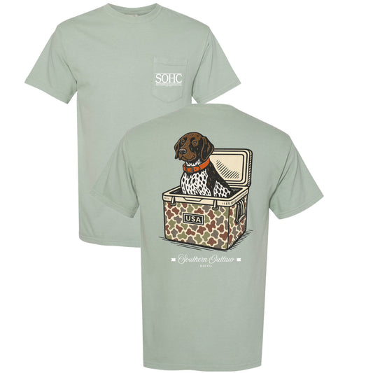 GPS pup in cooler T-SHIRT: M