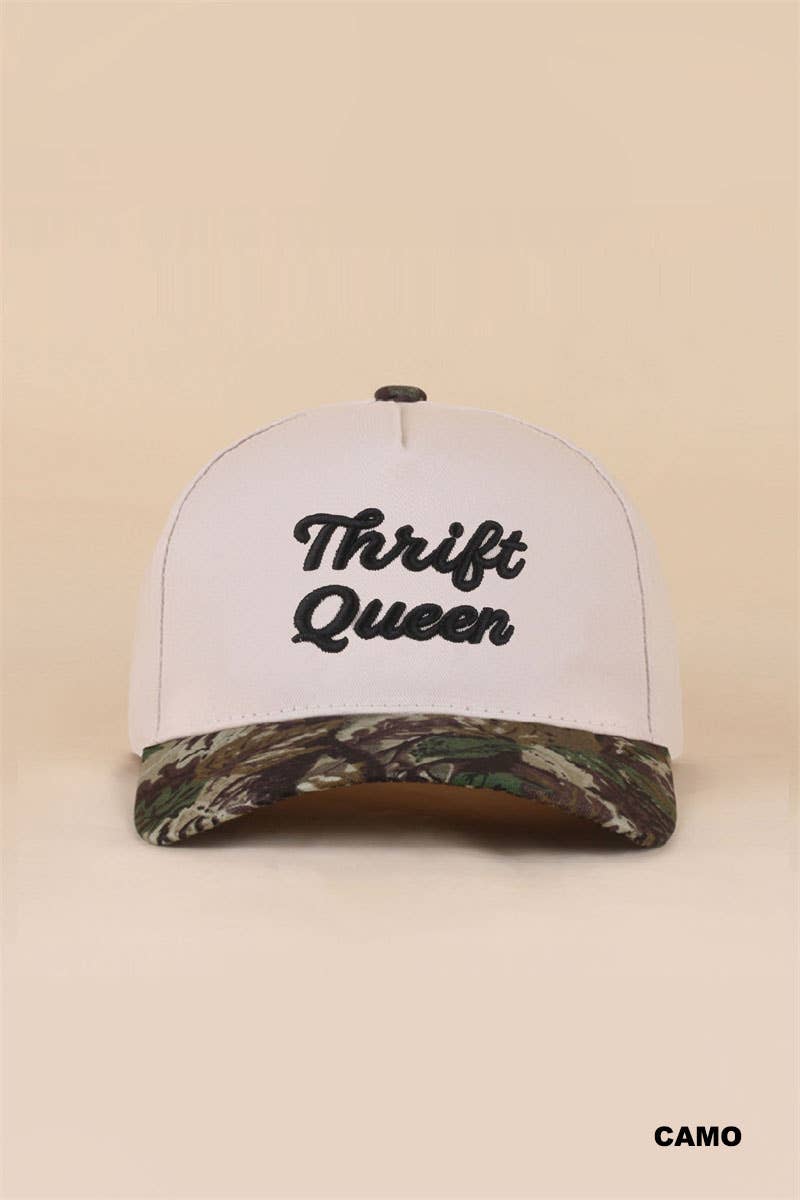 Two Tone Snapback Hat : CAMO-198865 / OS
