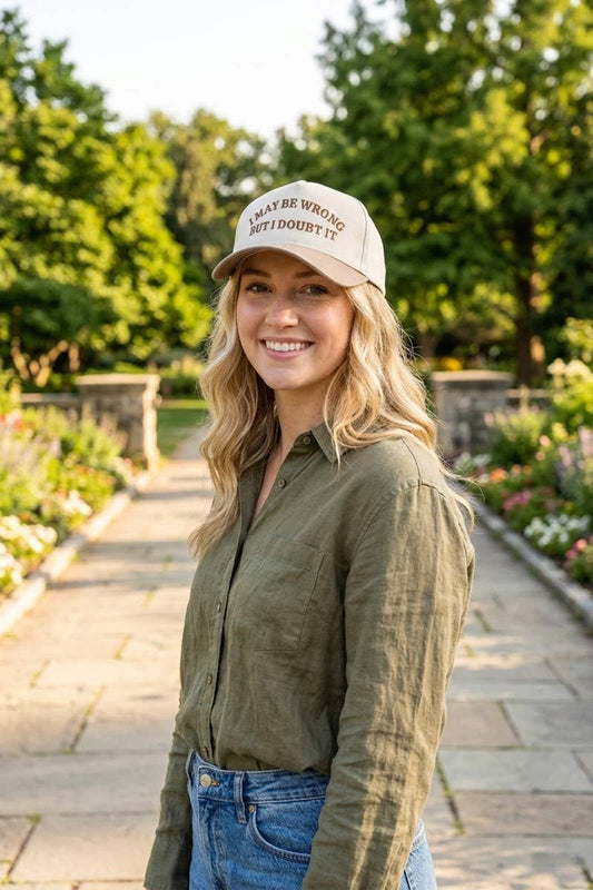 Two Tone Snapback Hat: ASH MOCHA-200434 / OS